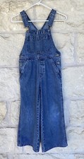Gap Kids Denim Basic Long Overalls Girls Size S 5 6