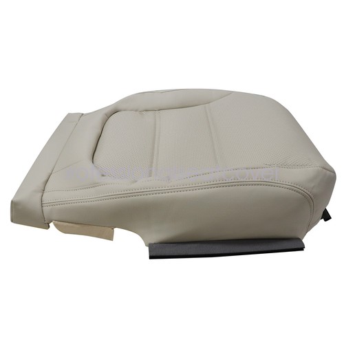 2011-2017 For Volkswagen Jetta Sedan Driver Side Bottom Leather Seat Cover Tan - Picture 11 of 16