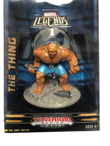 1967 Marx Marvel The Thing Bicycle Metal Toy License Plate