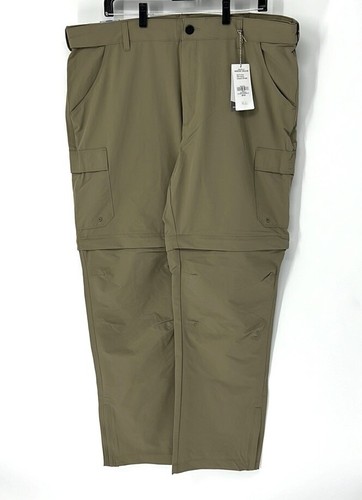 World wide sportsman NWT men’s fallen rock convertible pants 40X32 Beige