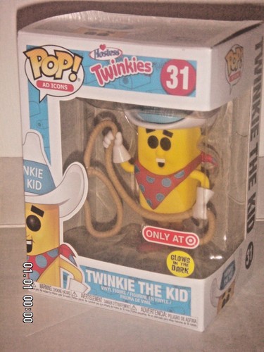 Funko Pop Twinkie the Kid Hostess Twinkies vinyl figure #31 Target only GITD