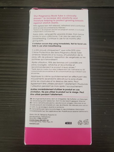 Mama Mio Boob Tube, Bergamot, orange, lemon/mandarin, violet, orris/patchouli, v - Picture 3 of 3