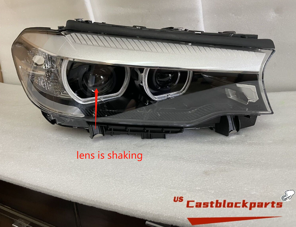 Damaged 17-20 BMW 5 SeriesG30 M5 F90 540i 530i LED Headlight
