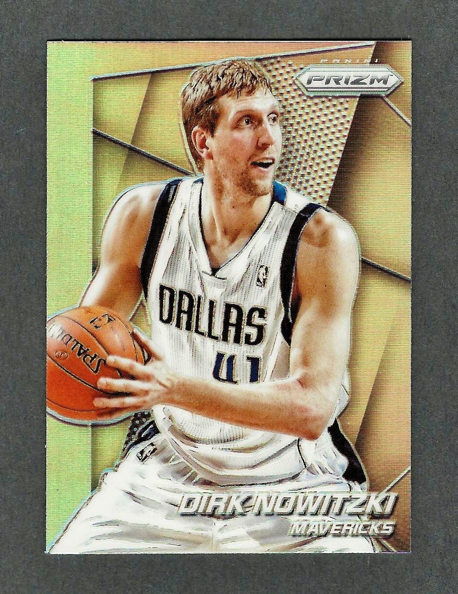 2014-15 Panini Prizm Silver #121 Dirk Nowitzki Dallas Mavericks