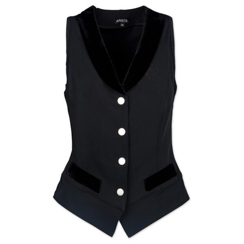 Arista Modern Dressage Show Vest Black Ladies Large eBay