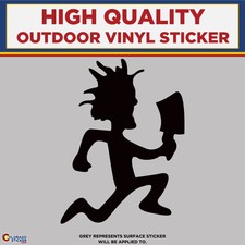 ICP Hatchetman, Die Cut High Quality Vinyl Stickers