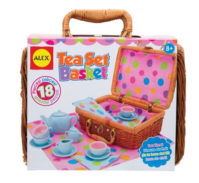 pretend play picnic basket set
