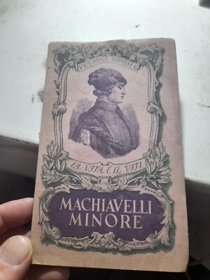 macchiavelli minore la vita e le vite vetrina minima ARG5