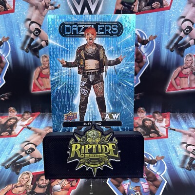 Ruby Soho AEW Upper Deck All Elite Wrestling 2023 Blue Dazzlers #DZ-31