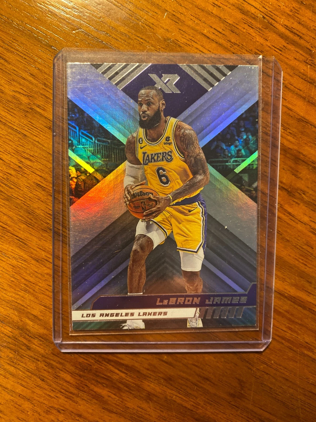 Lebron James trading card