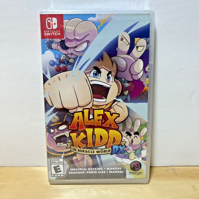 Alex Kidd in Miracle World Dx Nintendo Switch New Comes with