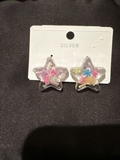 Handmade Star S925 Stud Earrings Sterling Silver
