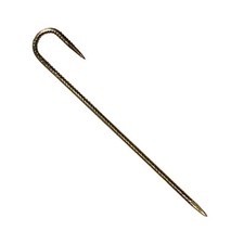 Sandbaggy 16" J Hook Rebar Stakes - Galvanized Steel - 5/16" Diameter
