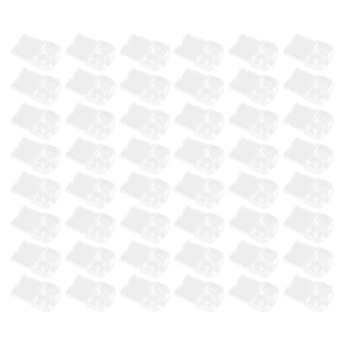 100pcs Transparent Charging Port Covers: Easy To Install And Remove Dust Plugs - 第 7/12 張圖片