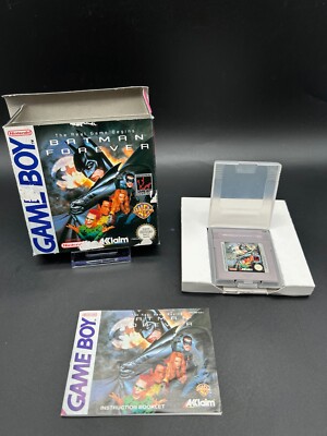 Batman Forever - PAL/EUR - Game Boy Classic - OVP/Boxed- TOP