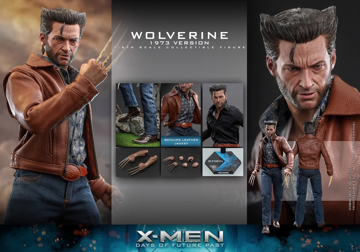 Ready! Hot Toys MMS659 X-MEN 1/6 Wolverine 1973 Version Normal