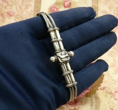 Bracelet Gas Lien en métal argenté