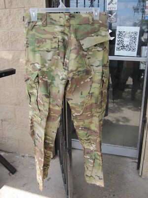 タグ付き　未使用品　US ARMY FR COMBAT PANT MEDIUM② Multicam Combat Pants w/ knee pad openings — All American