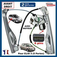 Fensterhebermechanismus Vorne Rechts FüR Renault Clio 3 1.5 Dci 1.6L 5 TüRen
