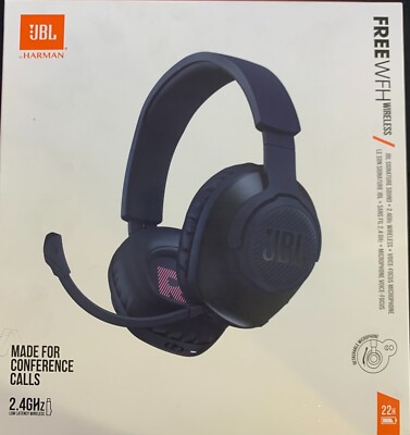 JBL Free WFH Wireless Over the Ear Noise Cancelling Headphone w/Microphone NEW