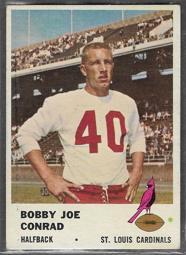 Bobby Joe Conrad #22 1961 Fleer card