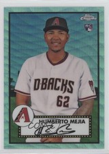 2021 Topps Chrome Platinum Anniversary Aqua Wave Refractor Humberto Mejia 2f9
