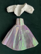 Pedigree Sindy Dance Crazy 1985 / Cut N Style? Irisierendes Kleid Bolero Vintage