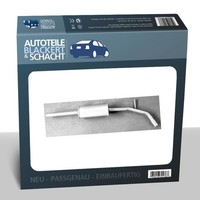 Auspuff Mitteltopf für Dacia Sandero II