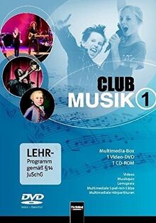 Club Musik 1. Medienbox 1 DVD + 1 CD-ROM: Multimedi... | Buch | Zustand sehr gut
