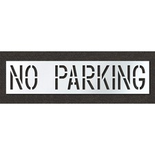 RAE STL-108-71832 Pavement Stencil,No Parking 429W05
