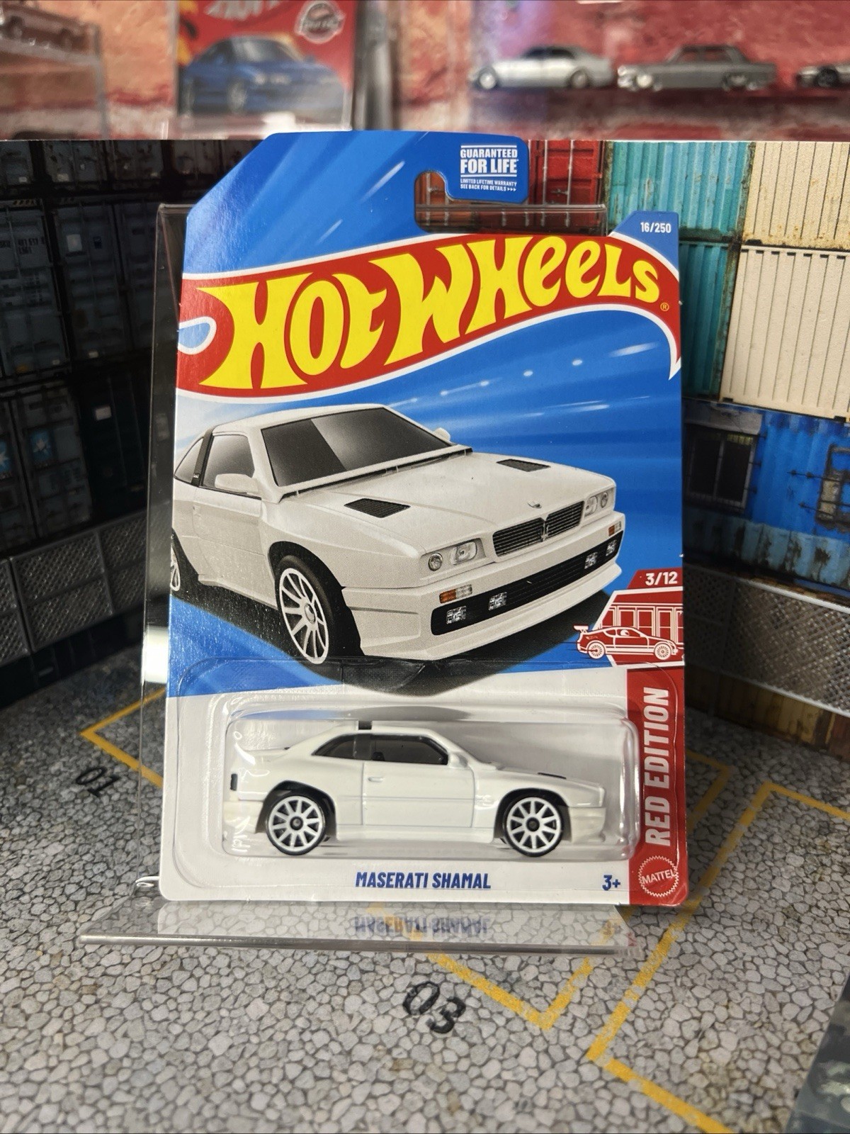 2026 Hot Wheels Maserati Shamal Red Edition Target Exclusive C Case