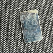 1g Silver Wessex Mint Britania .999 FineSilver Bar