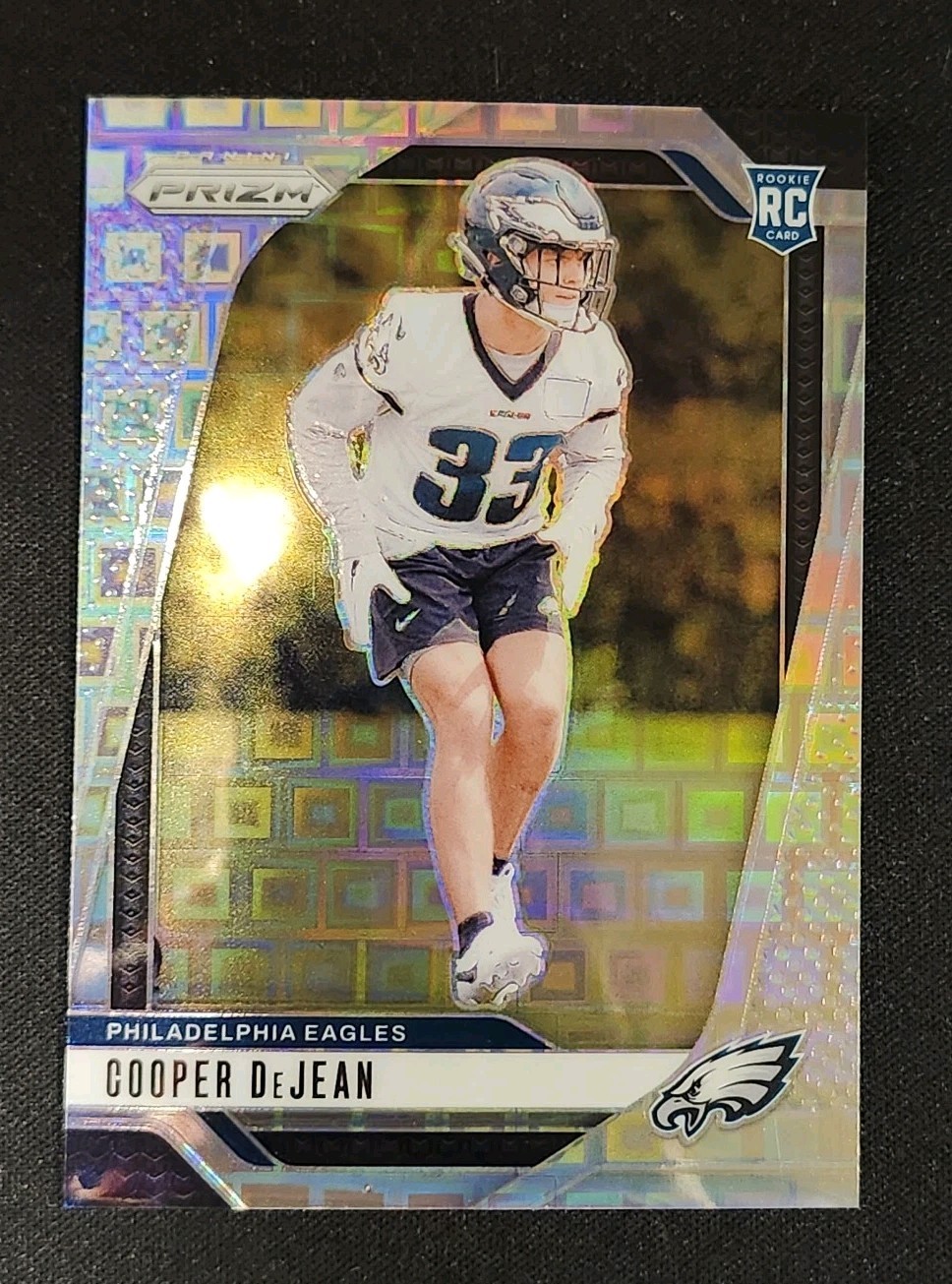 2024 Cooper DeJean Panini Prizm Pandora Prizm Rookie #321 /400
