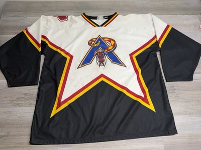Vintage Amarillo Rattlers Hockey CHL WPHL Jersey USA Size 56