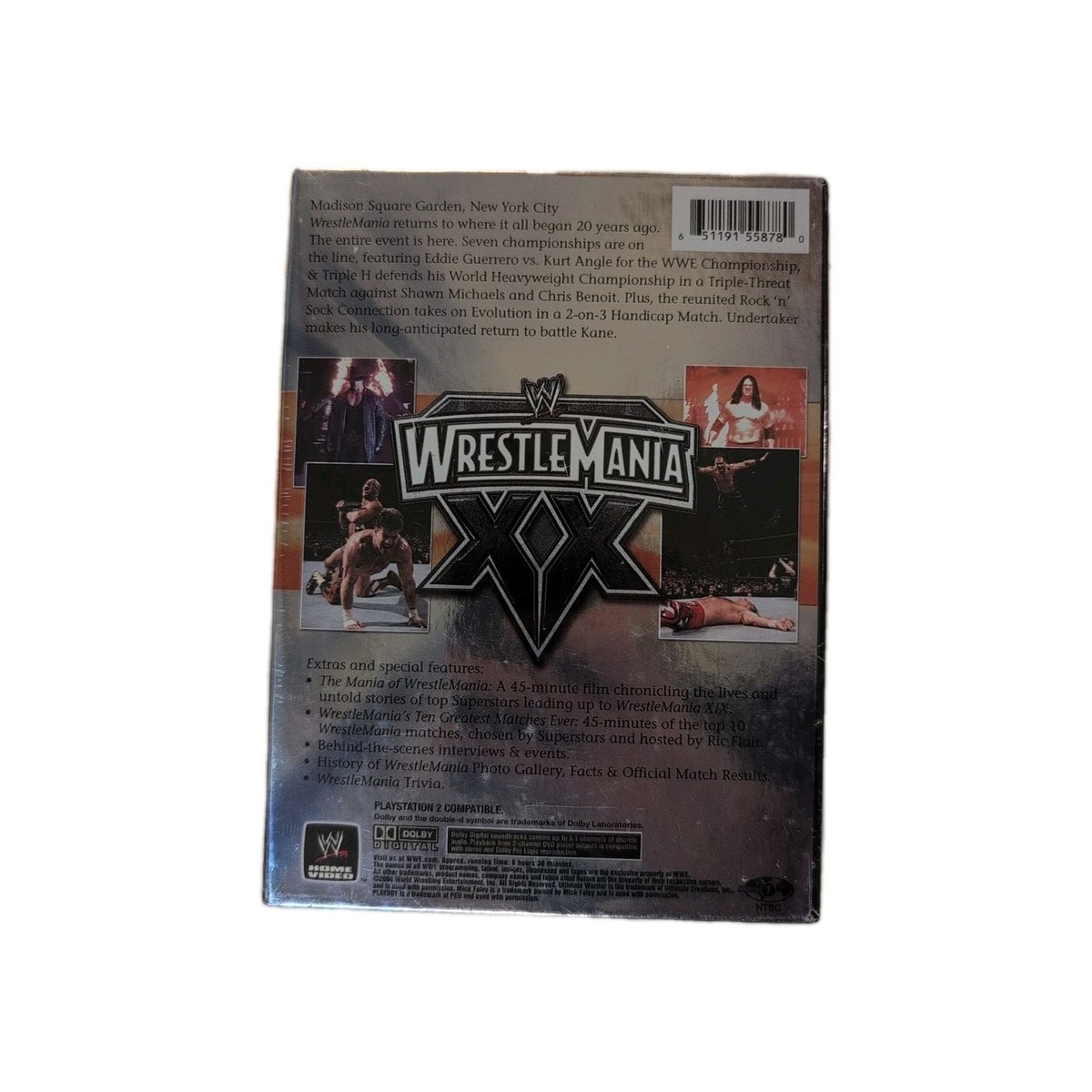CASE OF Waive DVD 廃盤 Buy WWE - Wrestlemania XX (DVD, 2004, 3-Disc Set) online | eBay