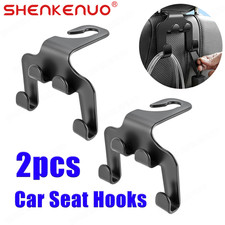 2PCS Car Seat Back Headrest Hooks Hanger Holder Hook for Bag Purse Shopping US