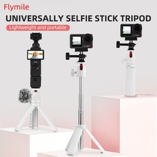 Universally Selfie Stick Tripod For GoPro/Insta 360/DJI Pocket/Action Camera