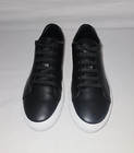 M. GEMI Black Low Top Italian Leather Sneaker Shoes Men's Size EU 45 / US 12 — photo 4