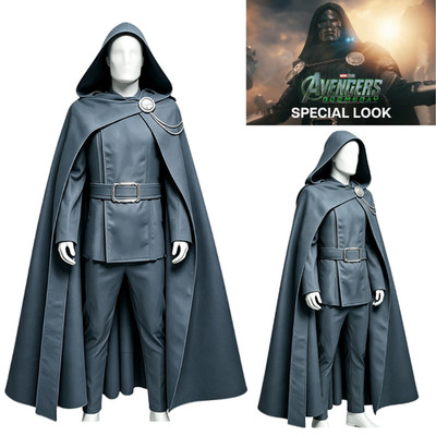 Avengers: Doomsday Dr.Doom Cosplay Costume Halloween Carnival Superhero outfits