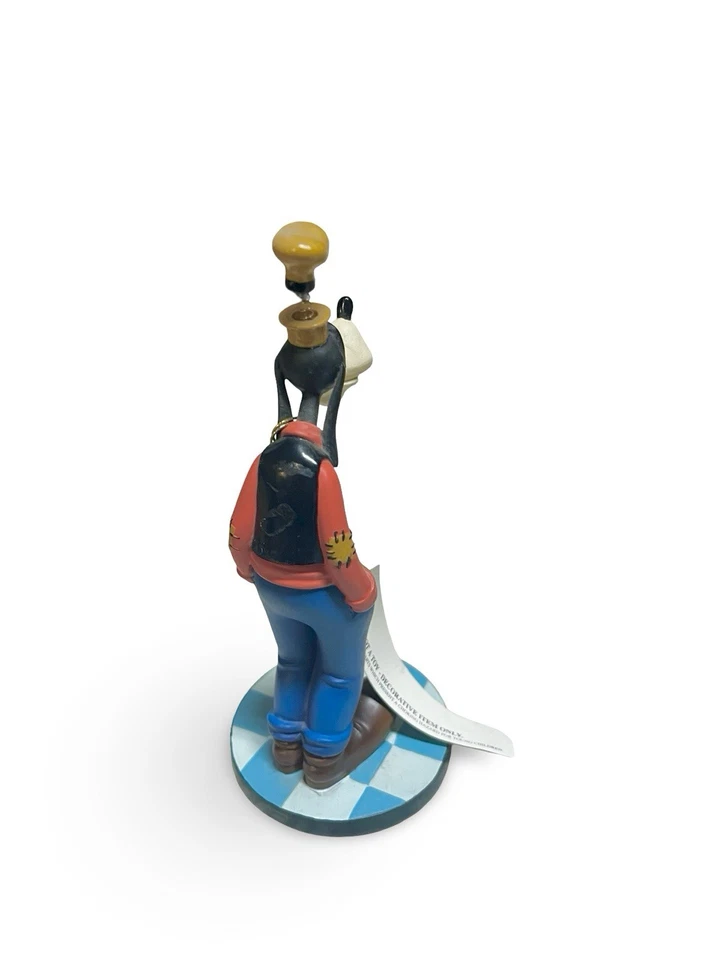 Estatuilla de cerámica Goofy de colección sombrero de primavera cabeza bobble nueva con etiqueta Foto 4 de 4