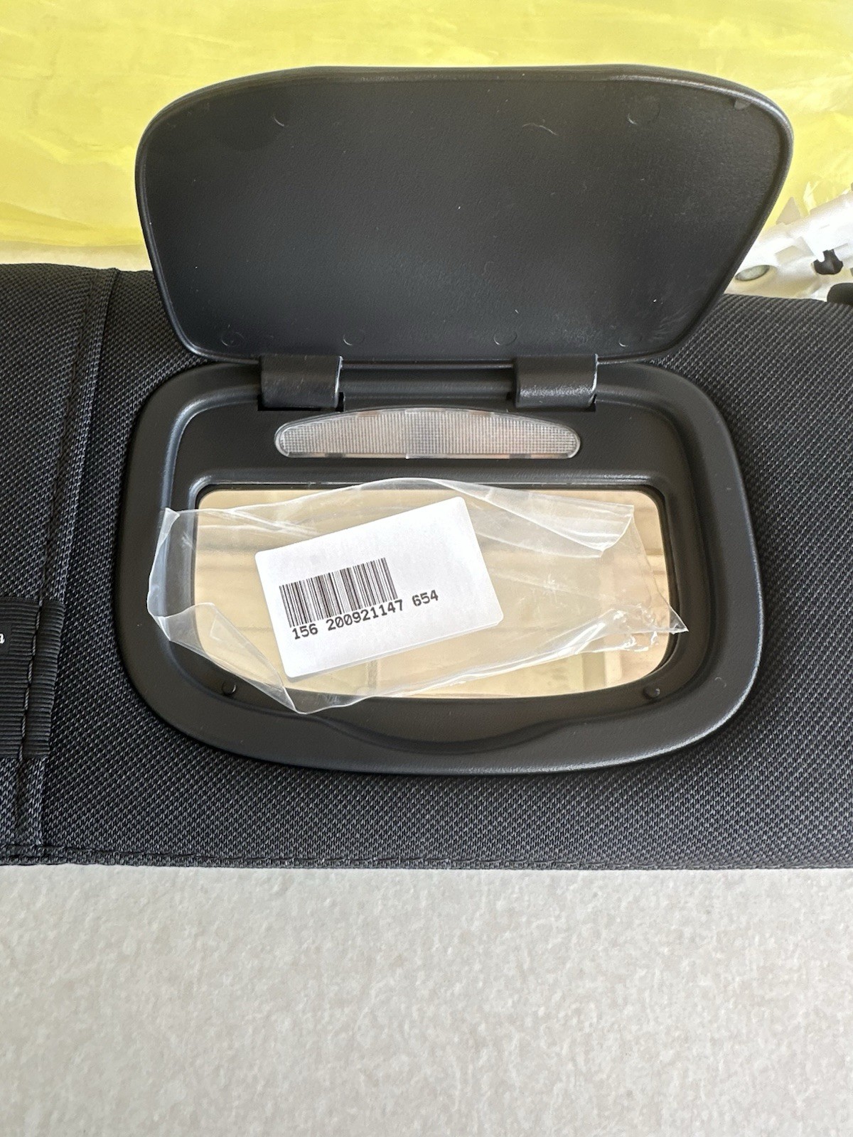 Maserati Ermenegildo Zegna Edition Front Right  Sun Visor, OEM 670200837