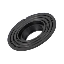 Floor Drain Reducer Silicone Adaptor for 1.8-3.9" Hole, Black