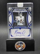 2024 Panini Flawless ROME ODUNZE Rookie Shadow Signatures Auto Sapphire #08/10