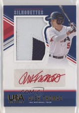 2018 USA Baseball Stars & Stripes Jerseys Prime 11/25 Alek Thomas #27 Auto k1f