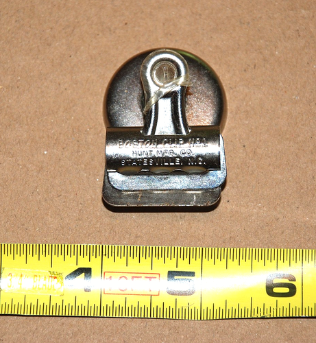 Vintage Metal Paper Clips BOSTON No. 3 No. 1 HUNT MFG. Co. ALCO Others Lot of 21 - Picture 17 of 20