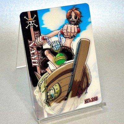 Nami 3D One Piece Carddass Gummy Plastic Card No. 103 2003 TCG Bandai Japan F88