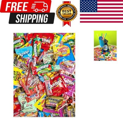 Ultimate Assorted Candy Party Mix - 12 LB Bag - Fun Size Skittles, Sour Patch...