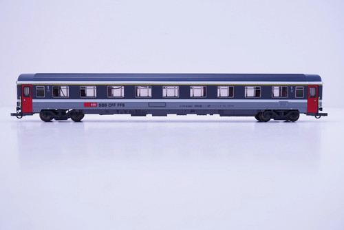 (KAD0306) Vagón de tren rápido Roco 44669 H0 DC 1. Kl, el SBB embalaje original | Zustand: Gebraucht