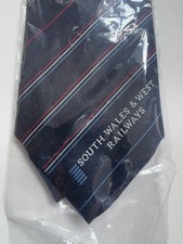 South Wales & West Railways Mens Vintage British Rail tie