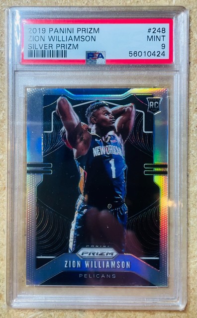 Zion Williamson 2019 Panini Prizm Silver